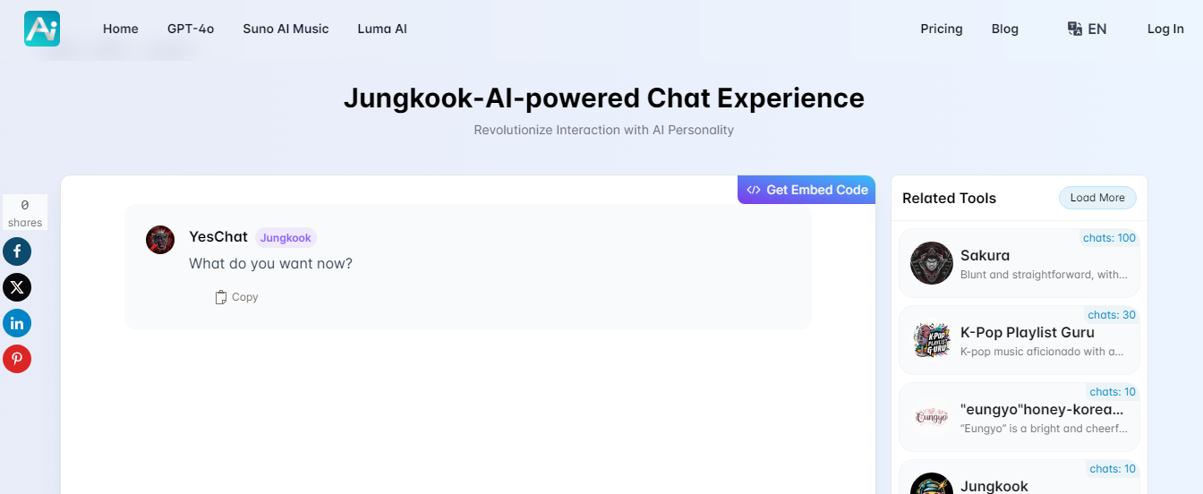 BTS AI Chat